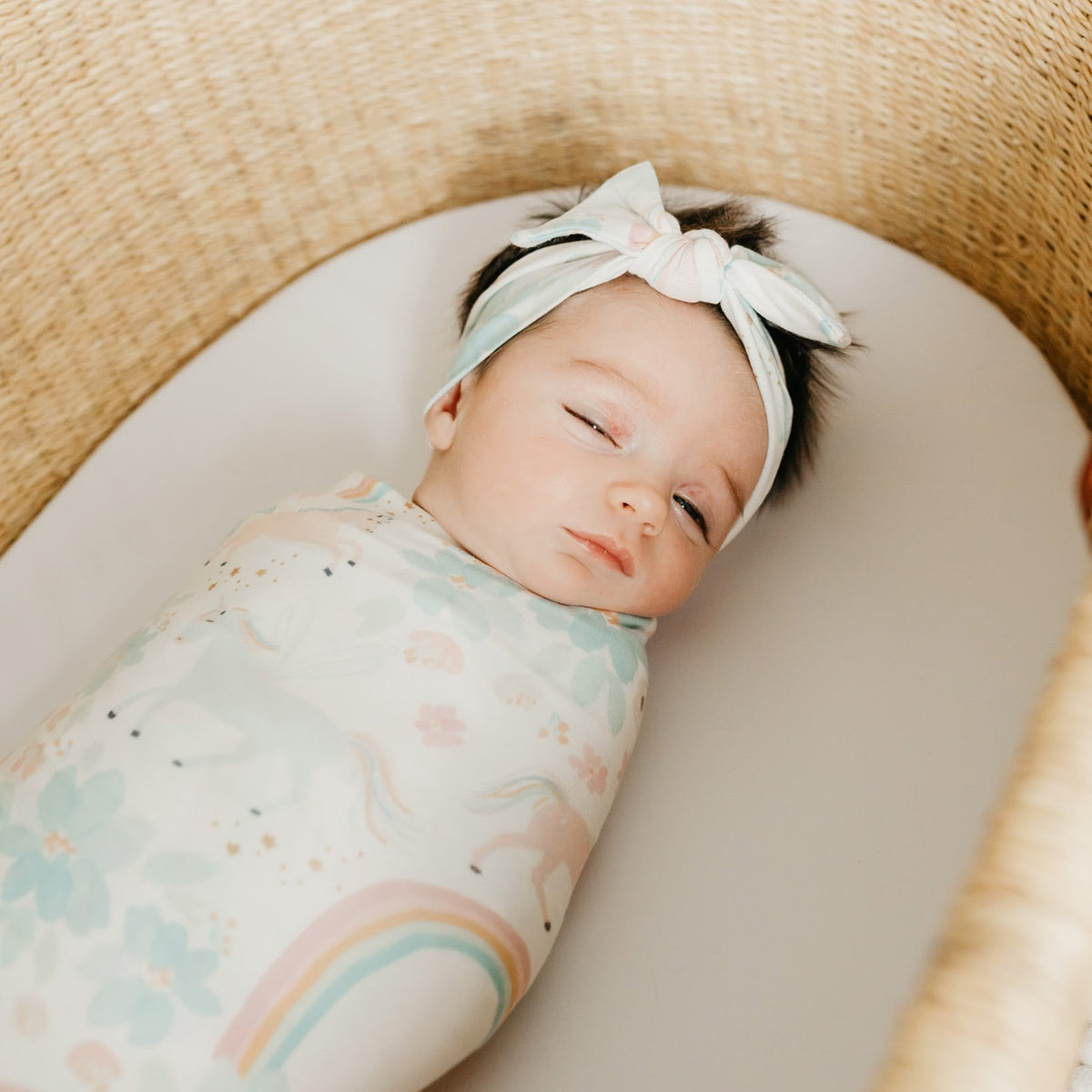 Knit Headband Bow - Whimsy