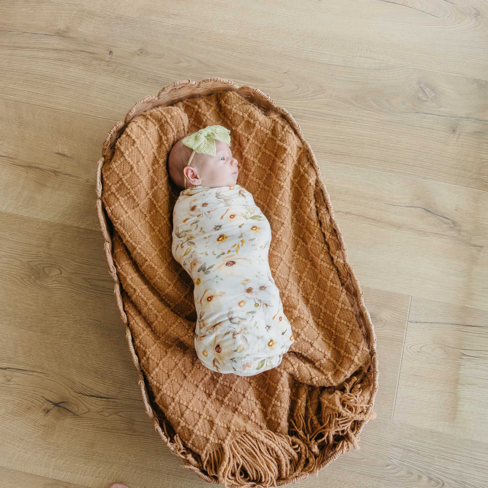 Bamboo Swaddle - Angelique