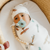 Knit Swaddle Blanket - Ace