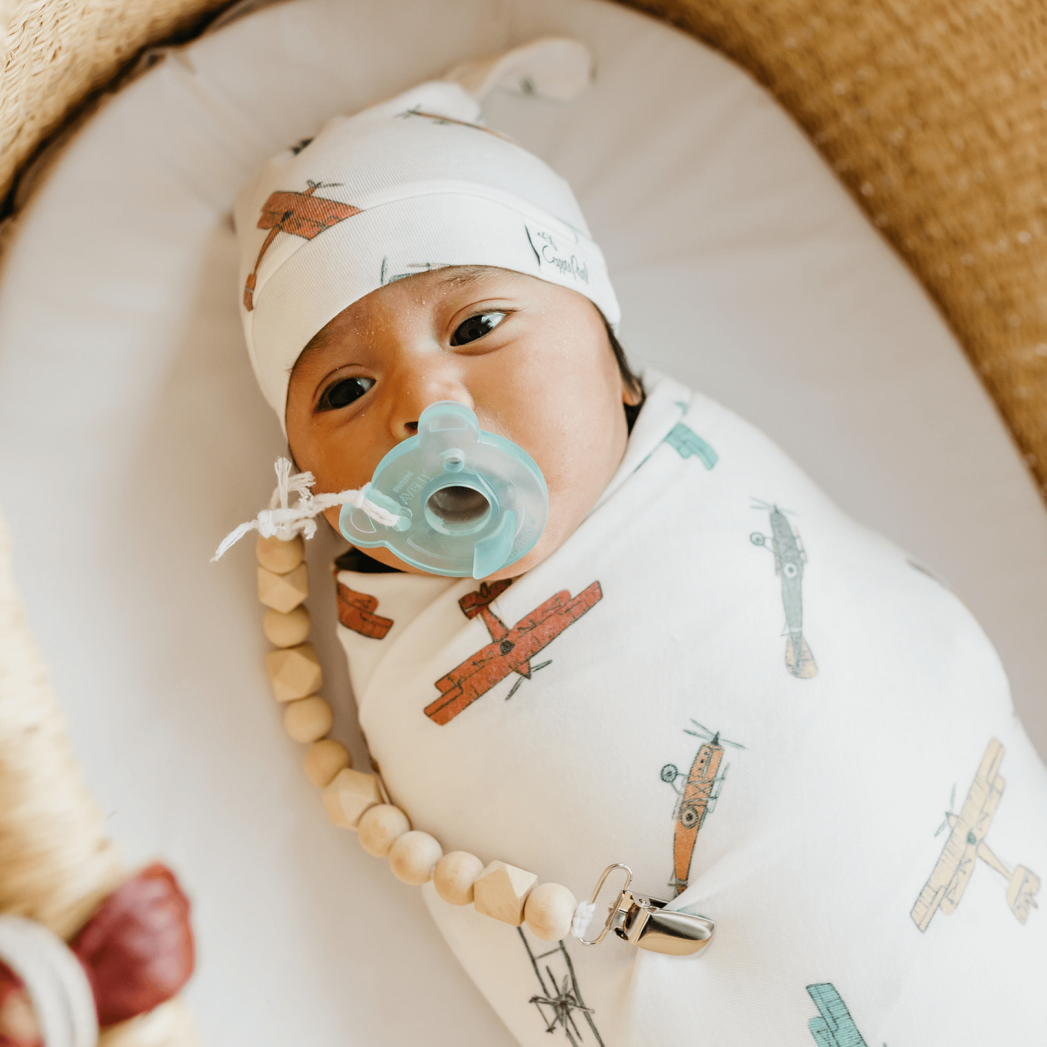 Knit Swaddle Blanket - Ace