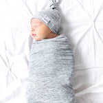Knit Swaddle Blanket - Asher