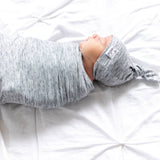 Knit Swaddle Blanket - Asher