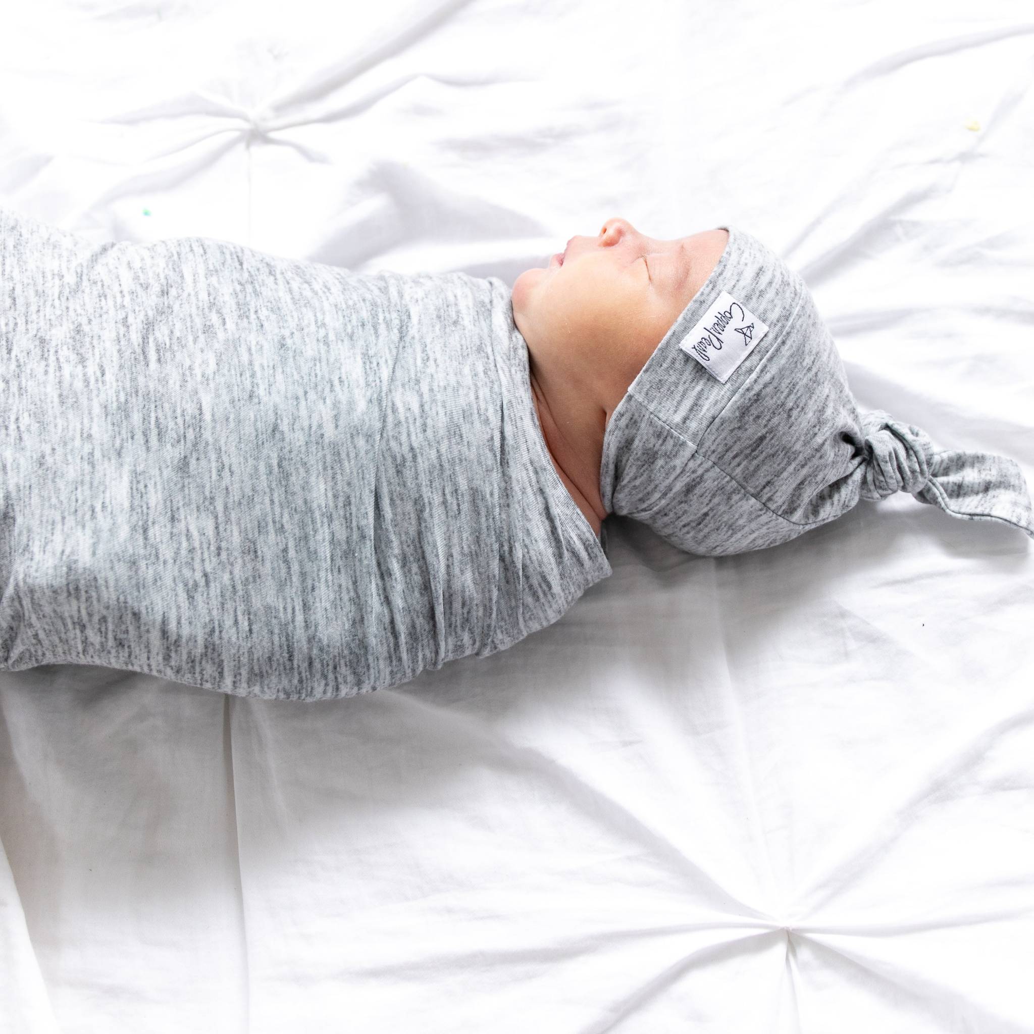 Knit Swaddle Blanket - Asher