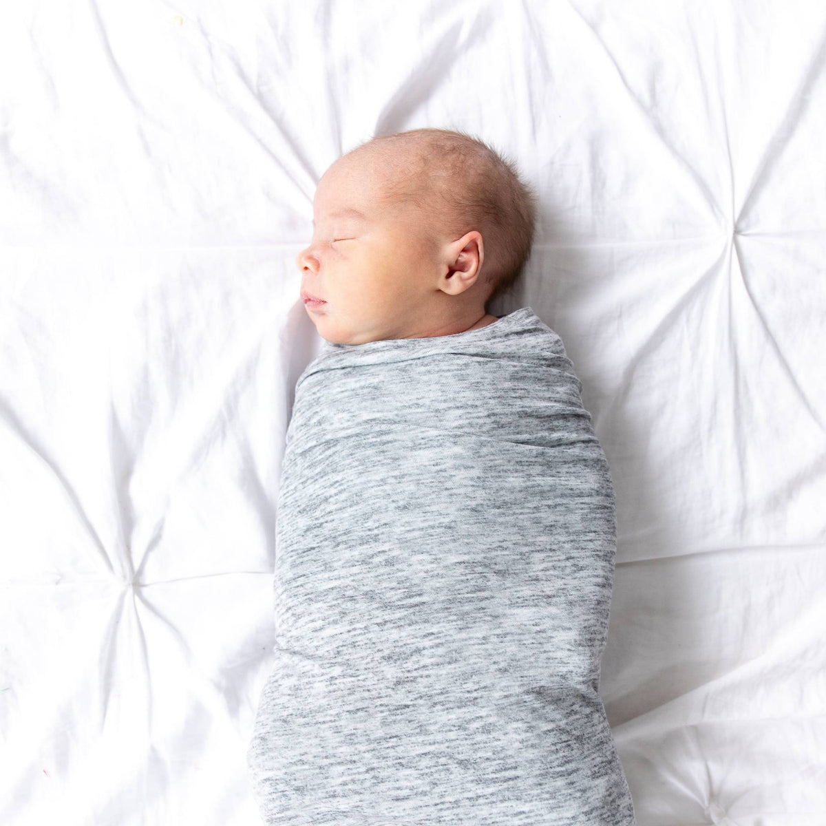 Knit Swaddle Blanket - Asher