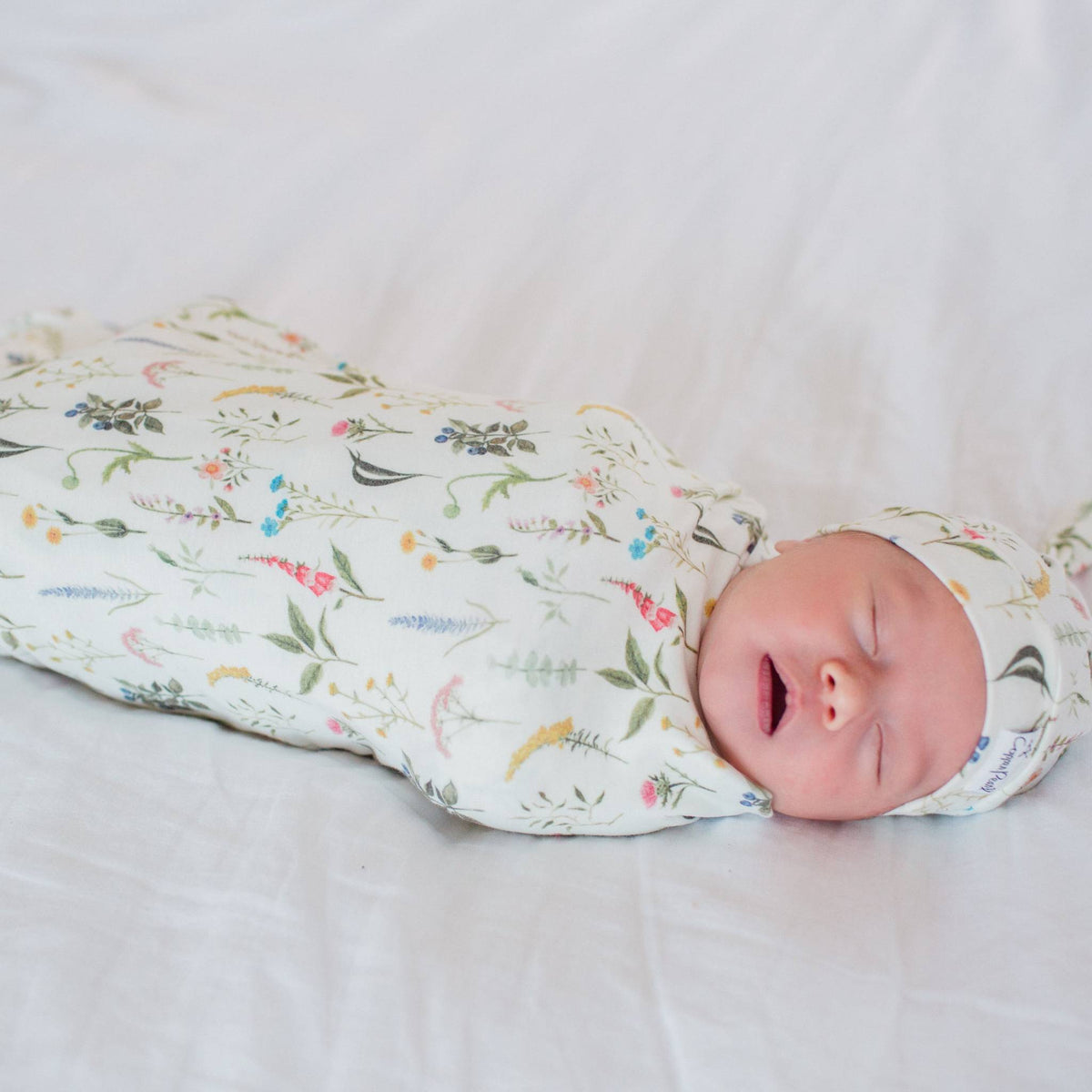 Knit Swaddle Blanket - Aspen