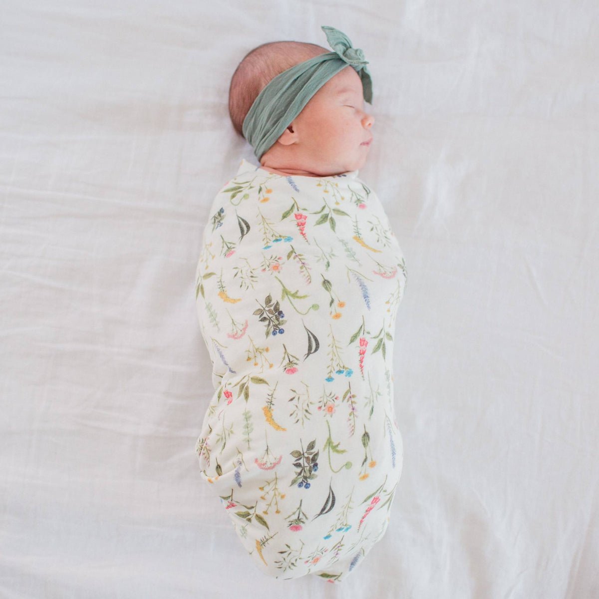 Knit Swaddle Blanket - Aspen