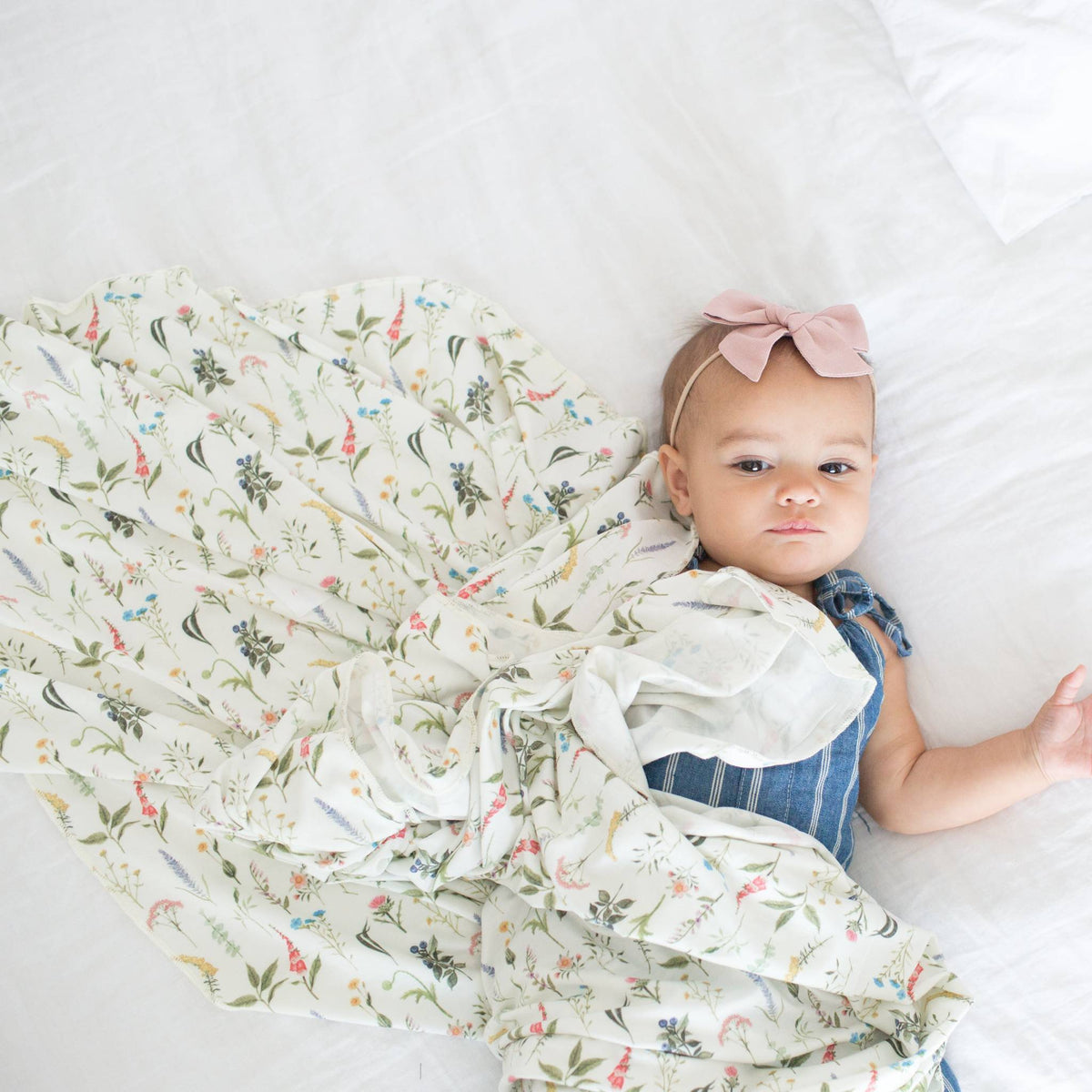 Knit Swaddle Blanket - Aspen