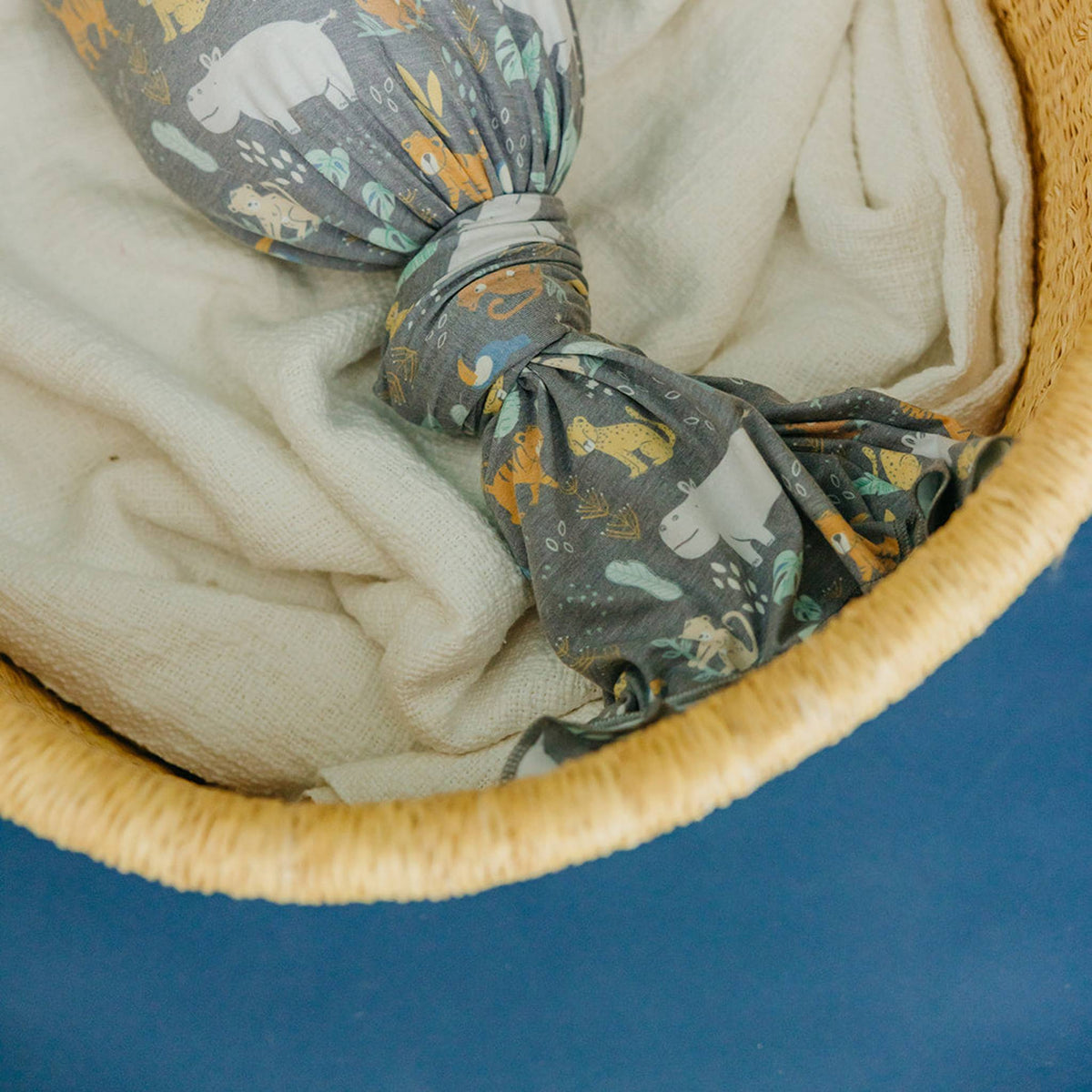 Knit Swaddle Blanket - Bengal