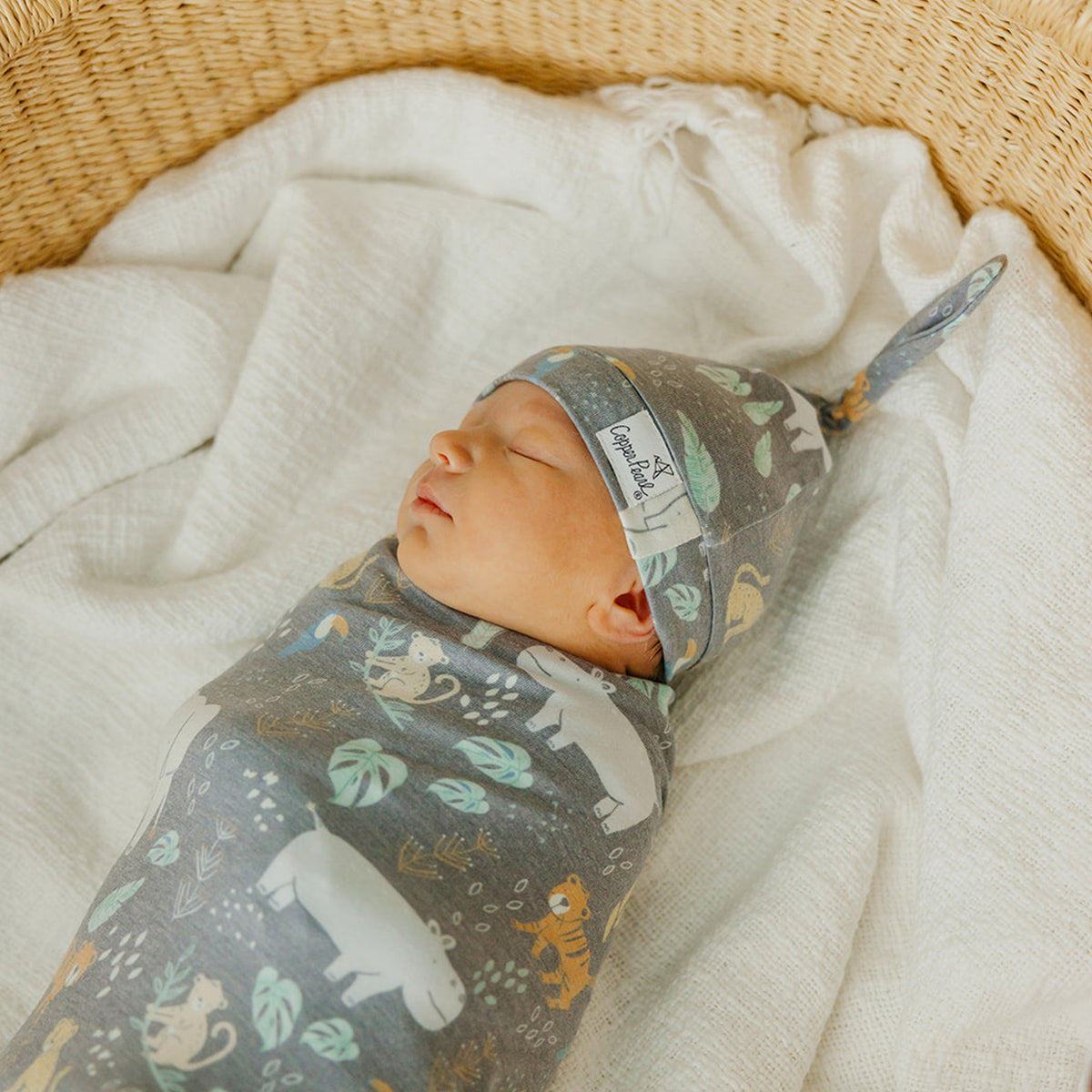 Knit Swaddle Blanket - Bengal