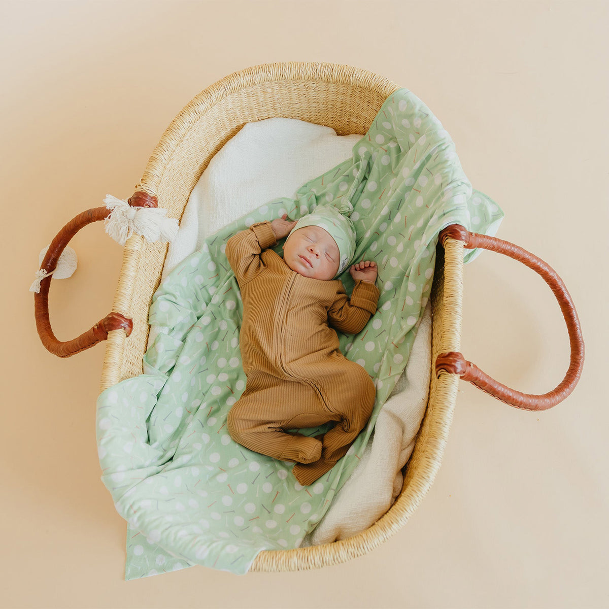 Knit Swaddle Blanket - Bogey