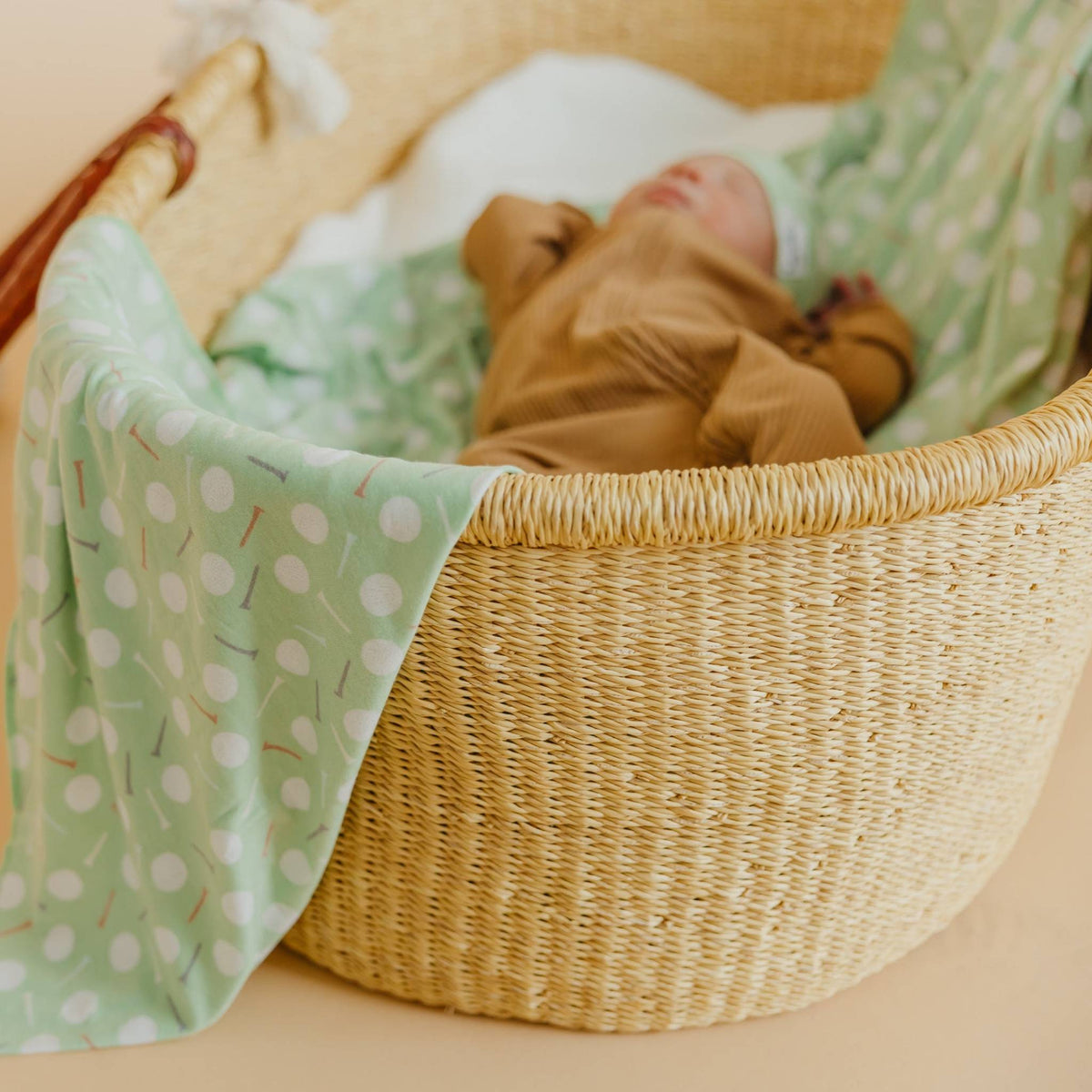 Knit Swaddle Blanket - Bogey