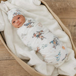 Knit Swaddle Blanket - Boone