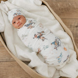 Knit Swaddle Blanket - Boone