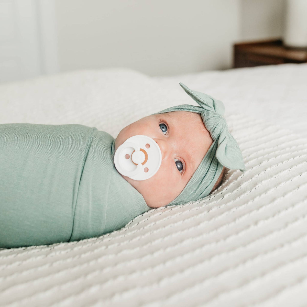 Knit Swaddle Blanket - Briar