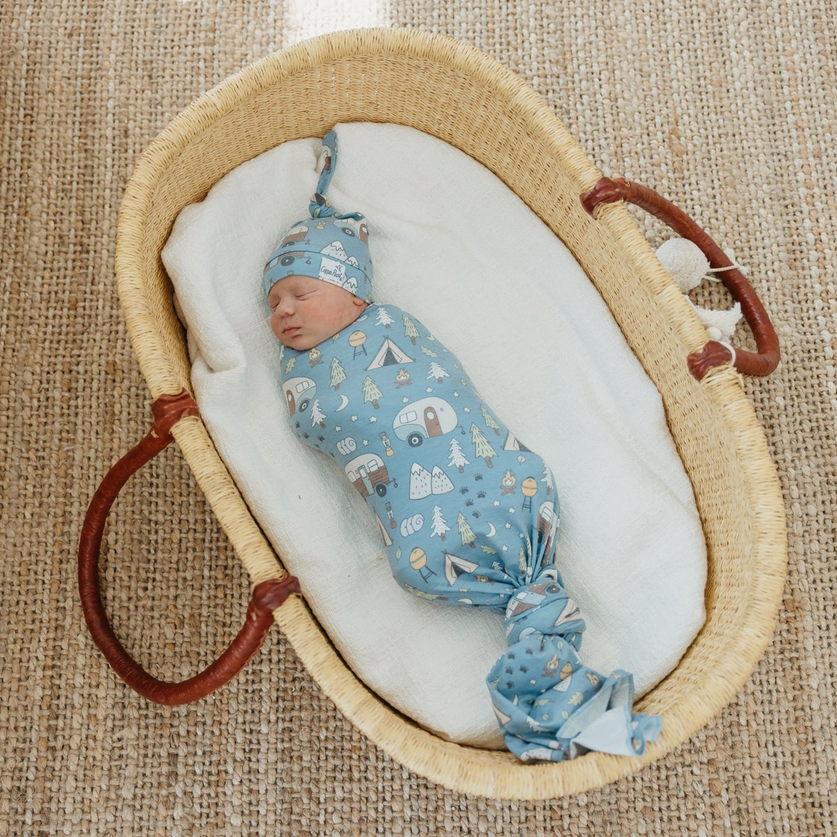 Knit Swaddle Blanket - Bridger