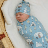 Knit Swaddle Blanket - Bridger