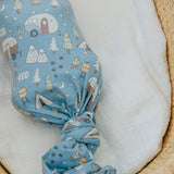 Knit Swaddle Blanket - Bridger