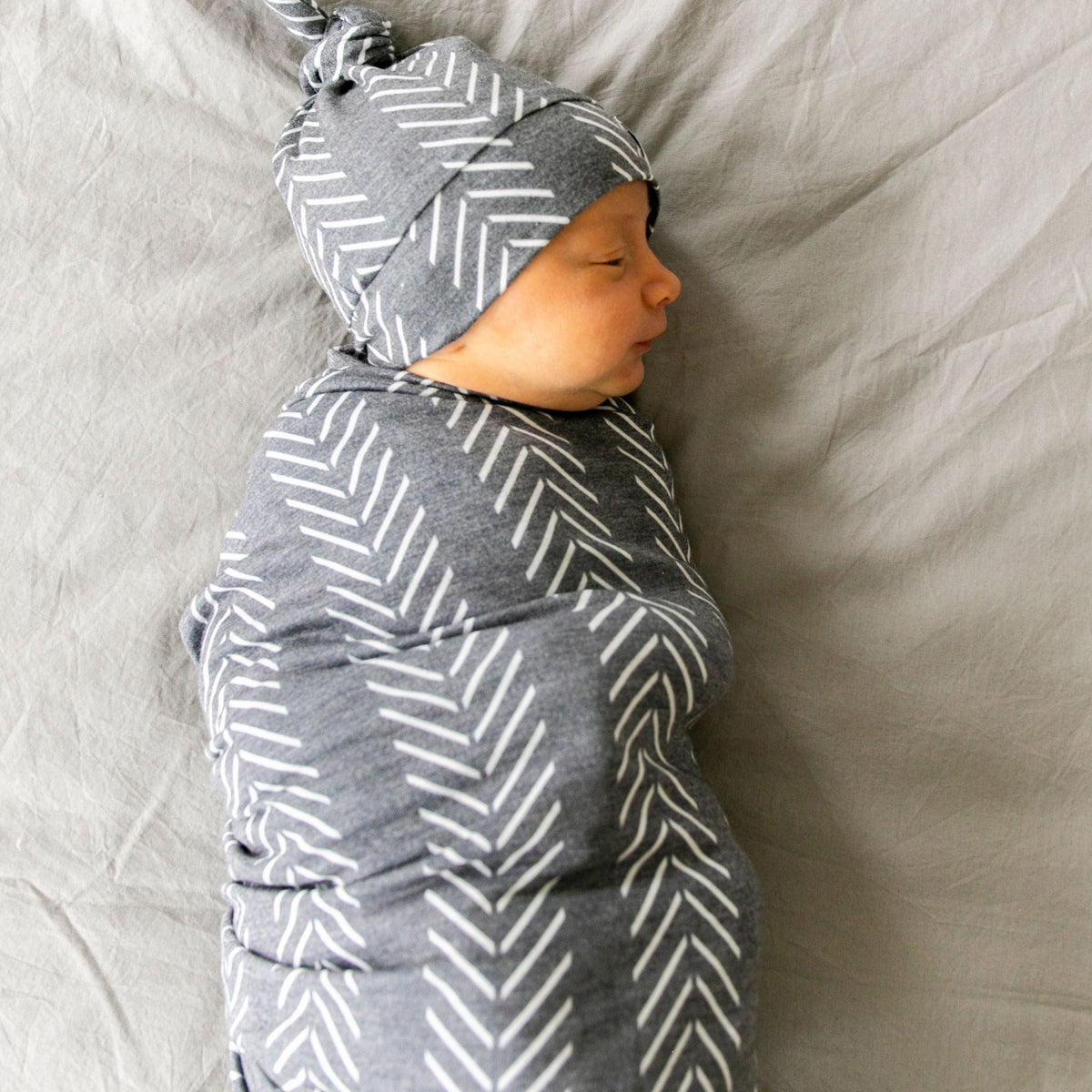 Knit Swaddle Blanket - Canyon