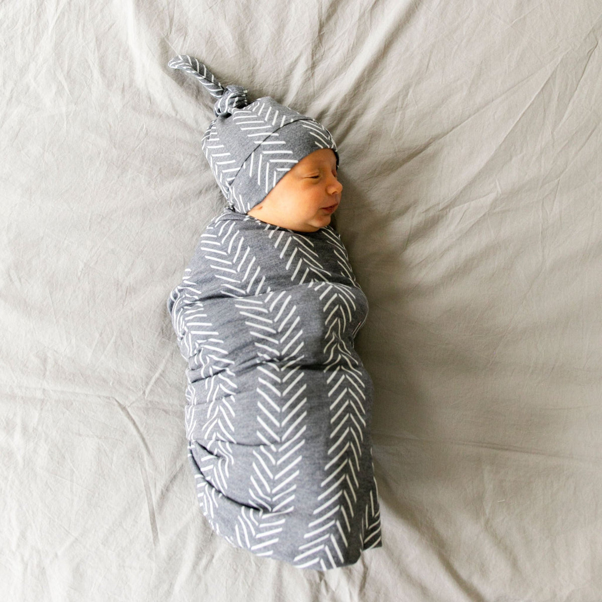 Knit Swaddle Blanket - Canyon