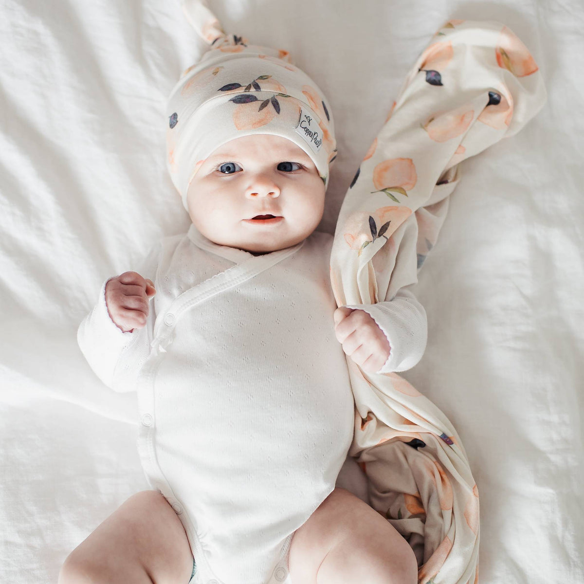 Knit Swaddle Blanket - Caroline