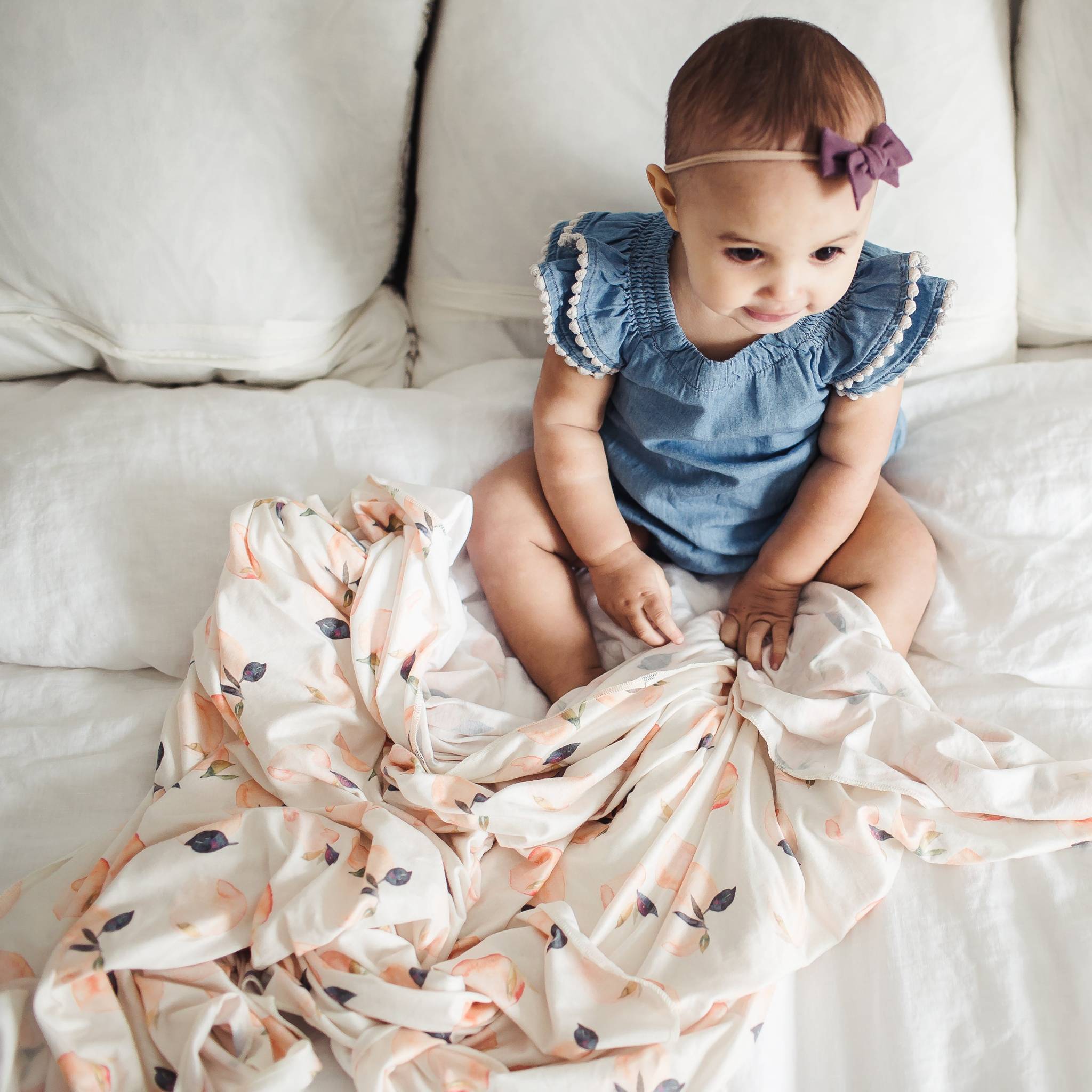 Copper pearl peach swaddle best sale