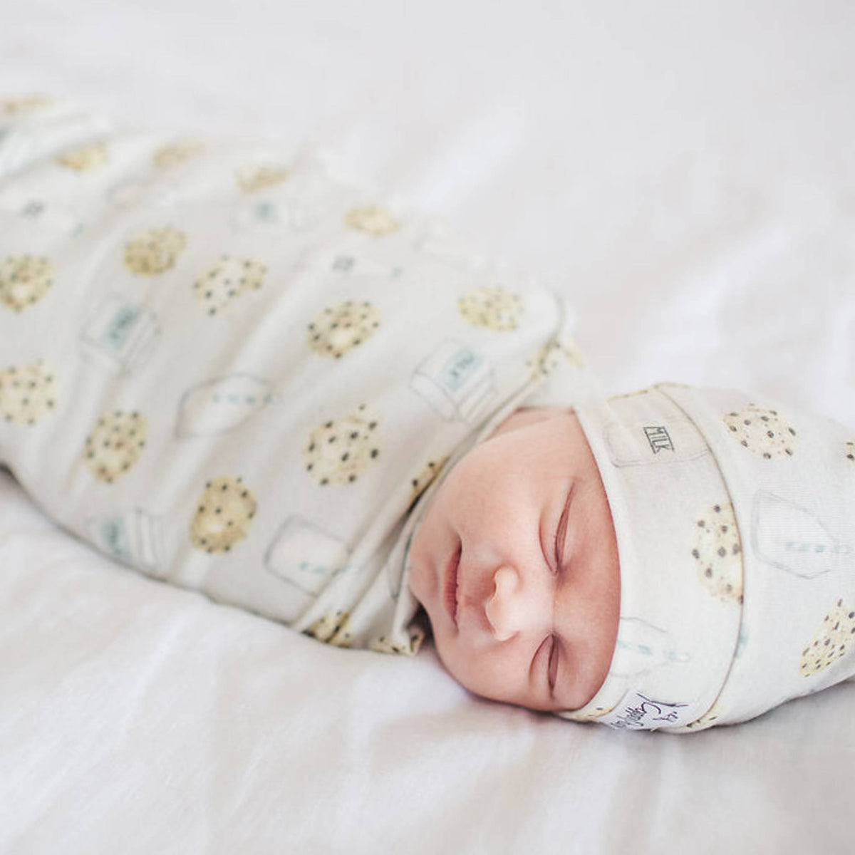 Knit Swaddle Blanket - Chip