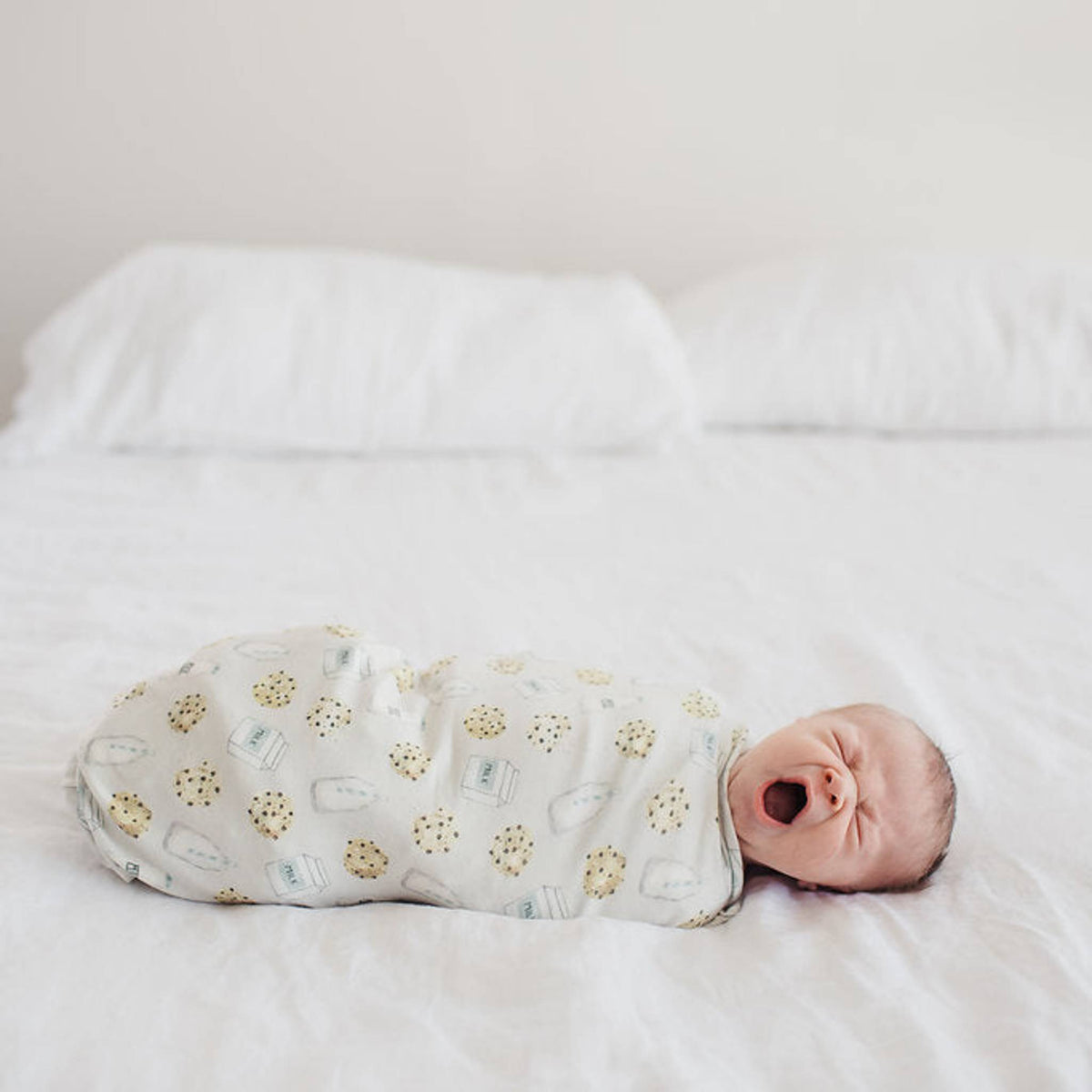 Knit Swaddle Blanket - Chip