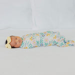 Knit Swaddle Blanket - Clara