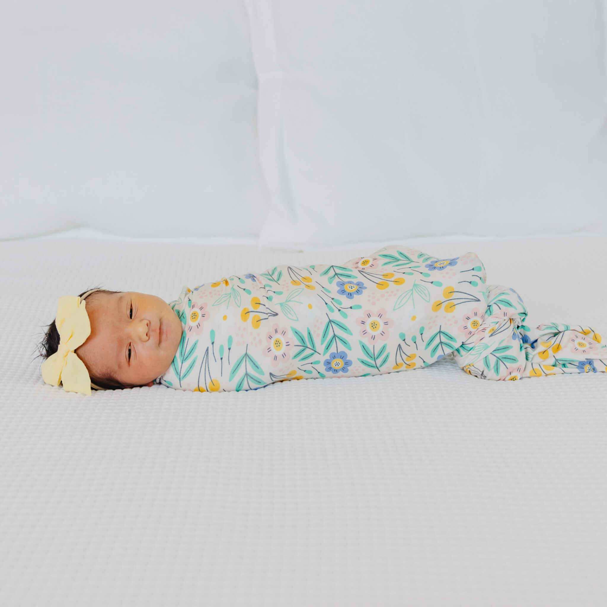 Knit Swaddle Blanket - Clara