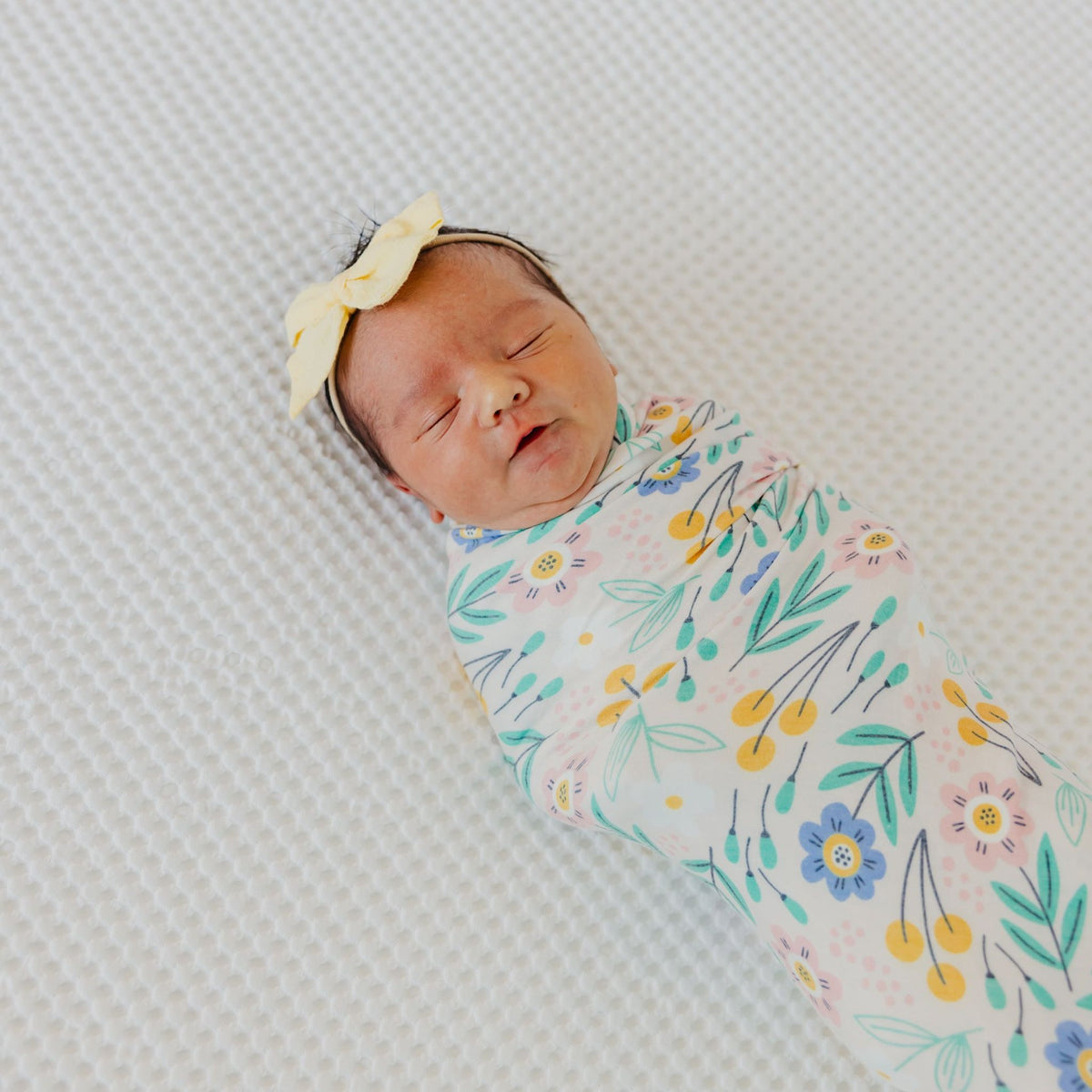 Knit Swaddle Blanket - Clara