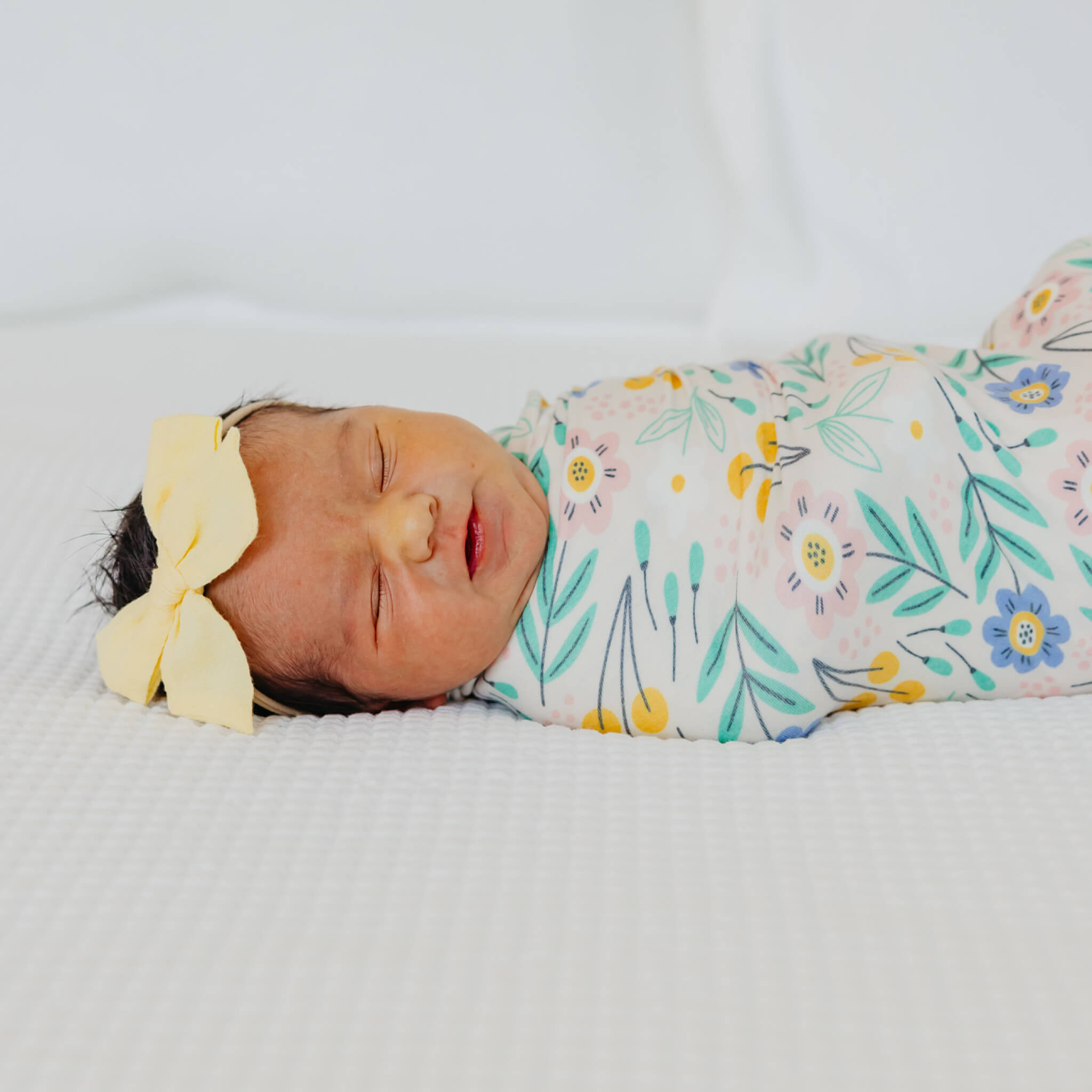 Knit Swaddle Blanket - Clara
