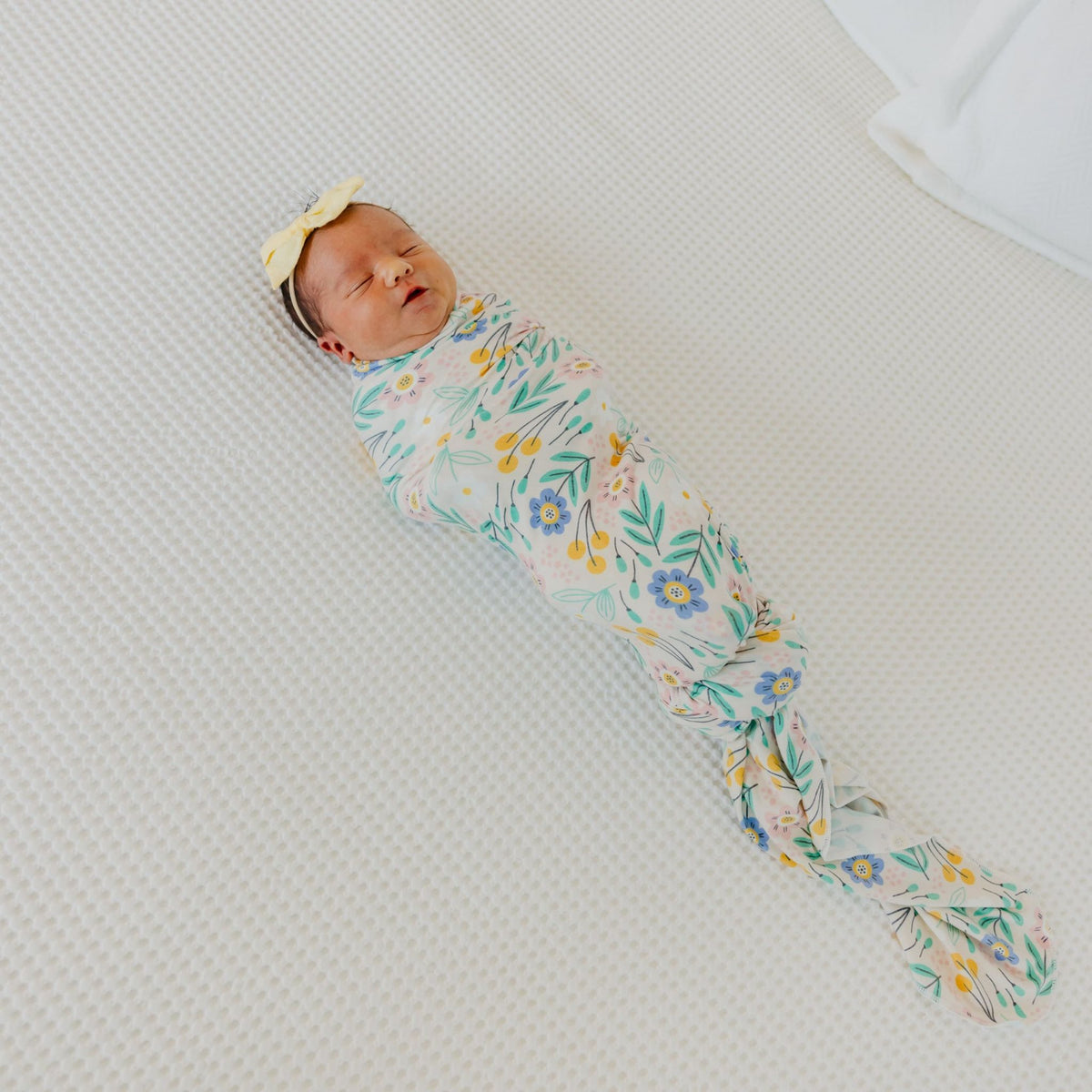 Knit Swaddle Blanket - Clara