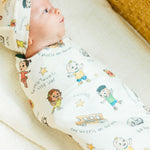 Knit Swaddle Blanket - CoComelon Friends