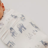 Knit Swaddle Blanket - Cody