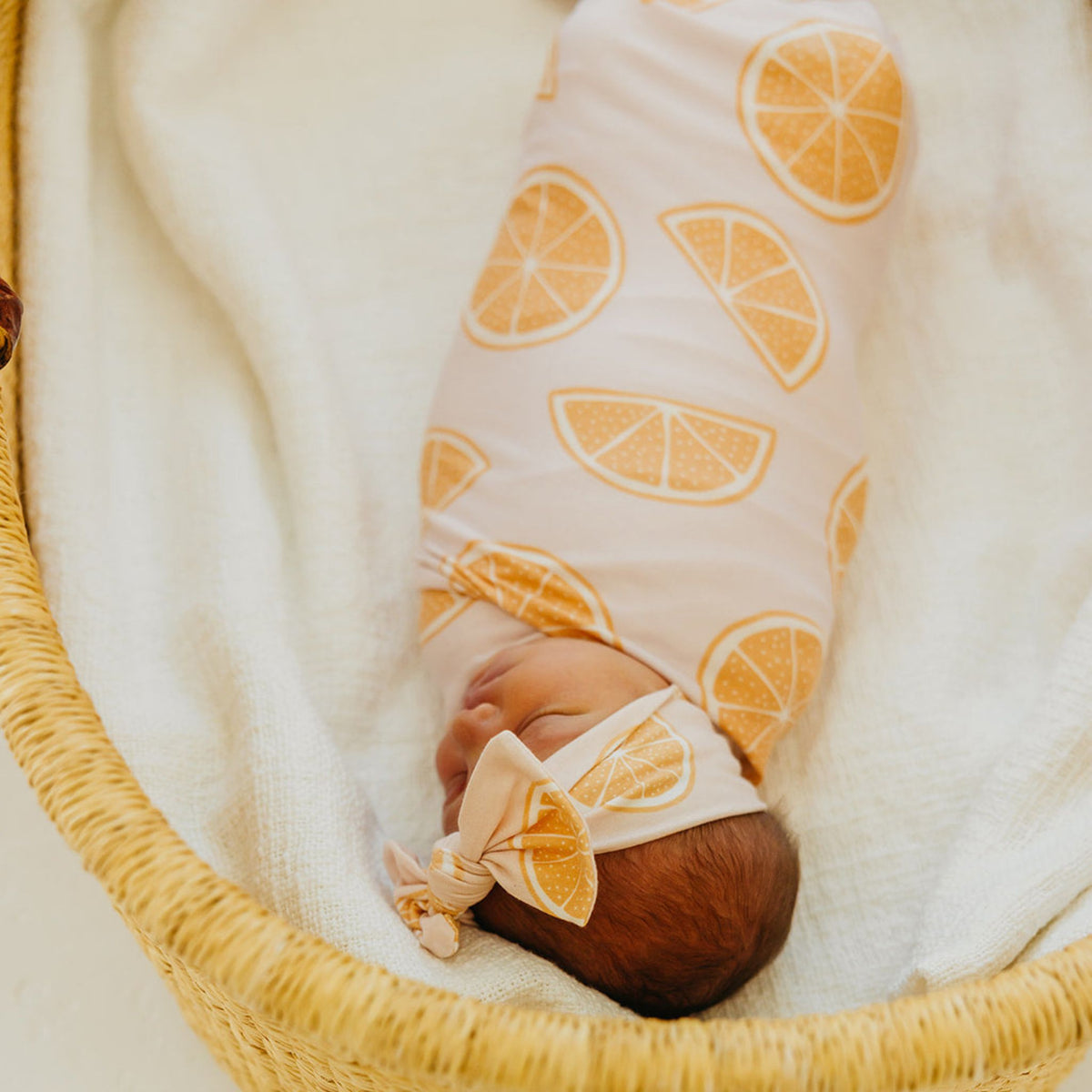 Knit Swaddle Blanket - Cutie