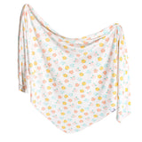 Knit Swaddle Blanket - Daisy