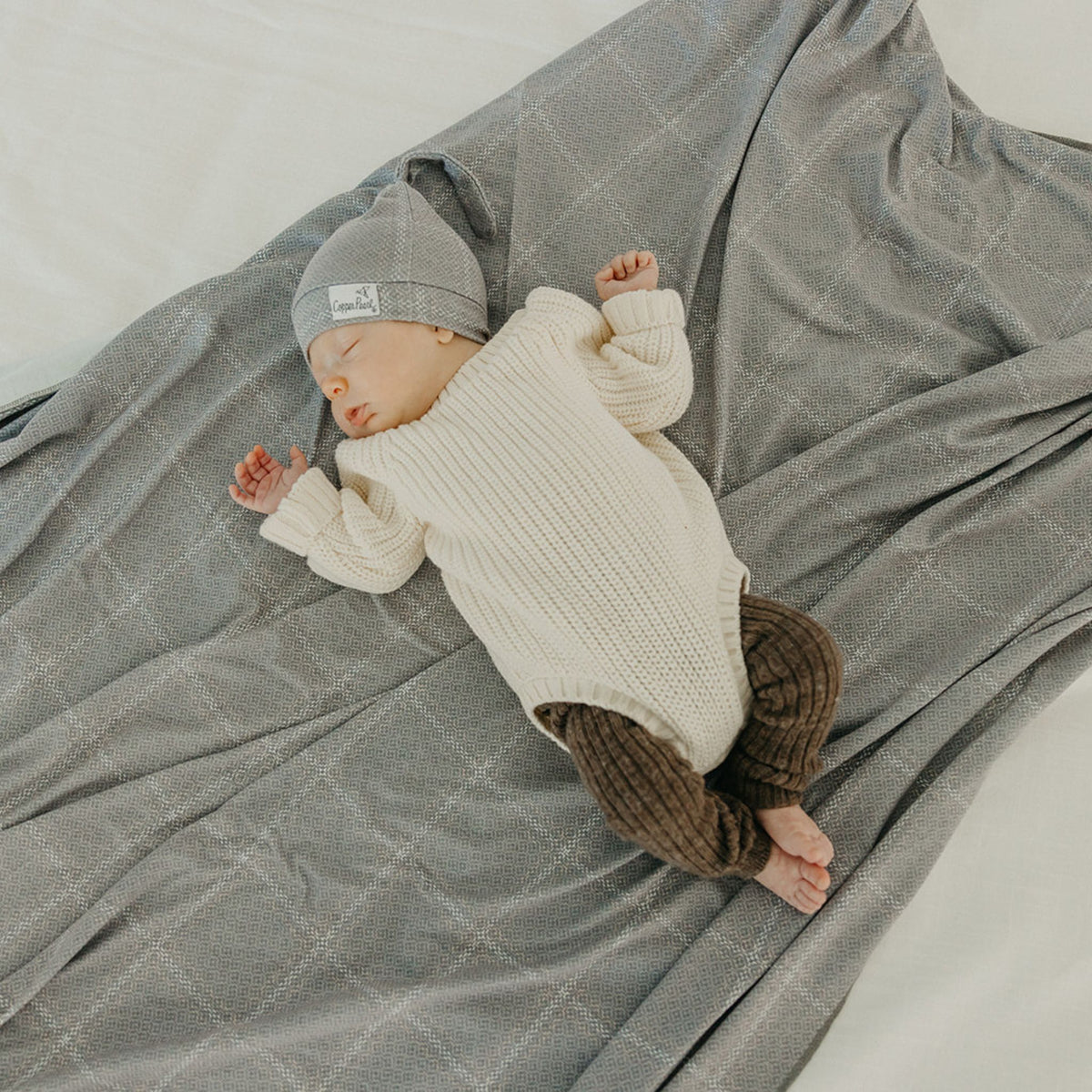 Knit Swaddle Blanket - Dakota