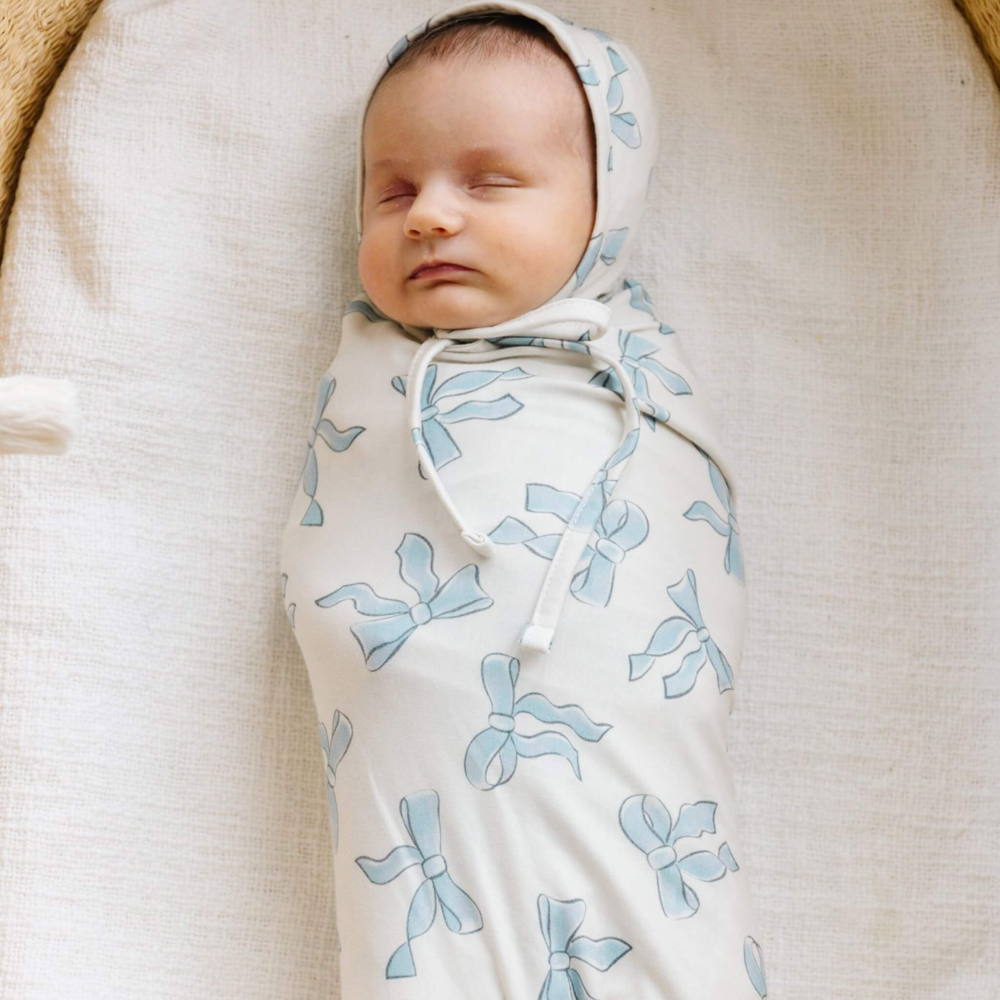 Knit Swaddle Blanket - Daphne