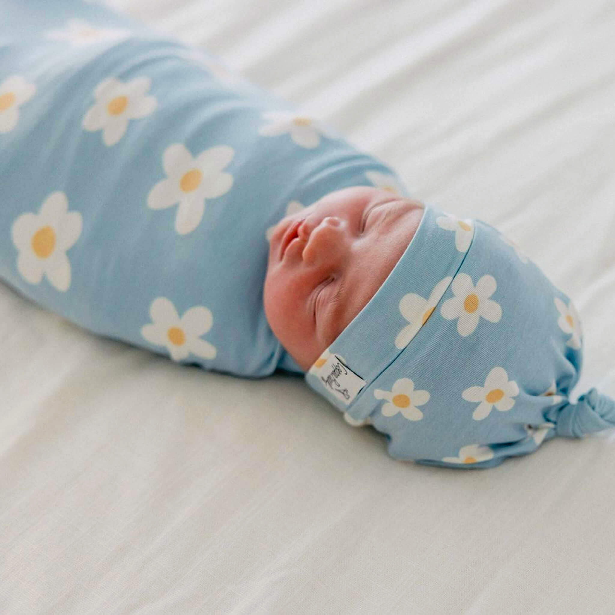 Knit Swaddle Blanket Della
