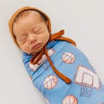 Knit Swaddle Blanket - Dunk