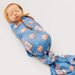 Knit Swaddle Blanket - Dunk