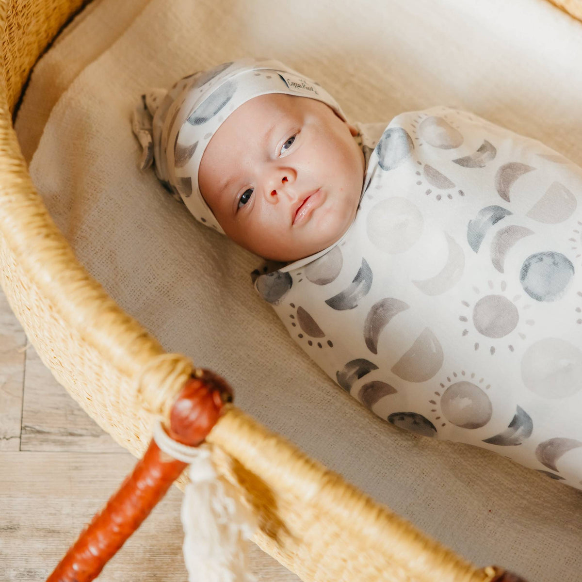 Knit Swaddle Blanket - Eclipse