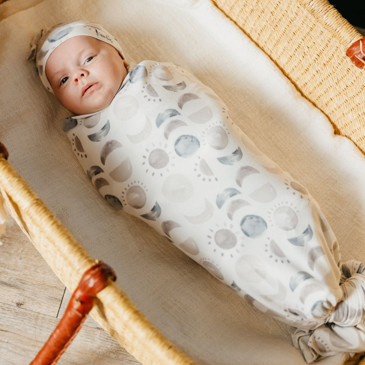 Knit Swaddle Blanket - Eclipse