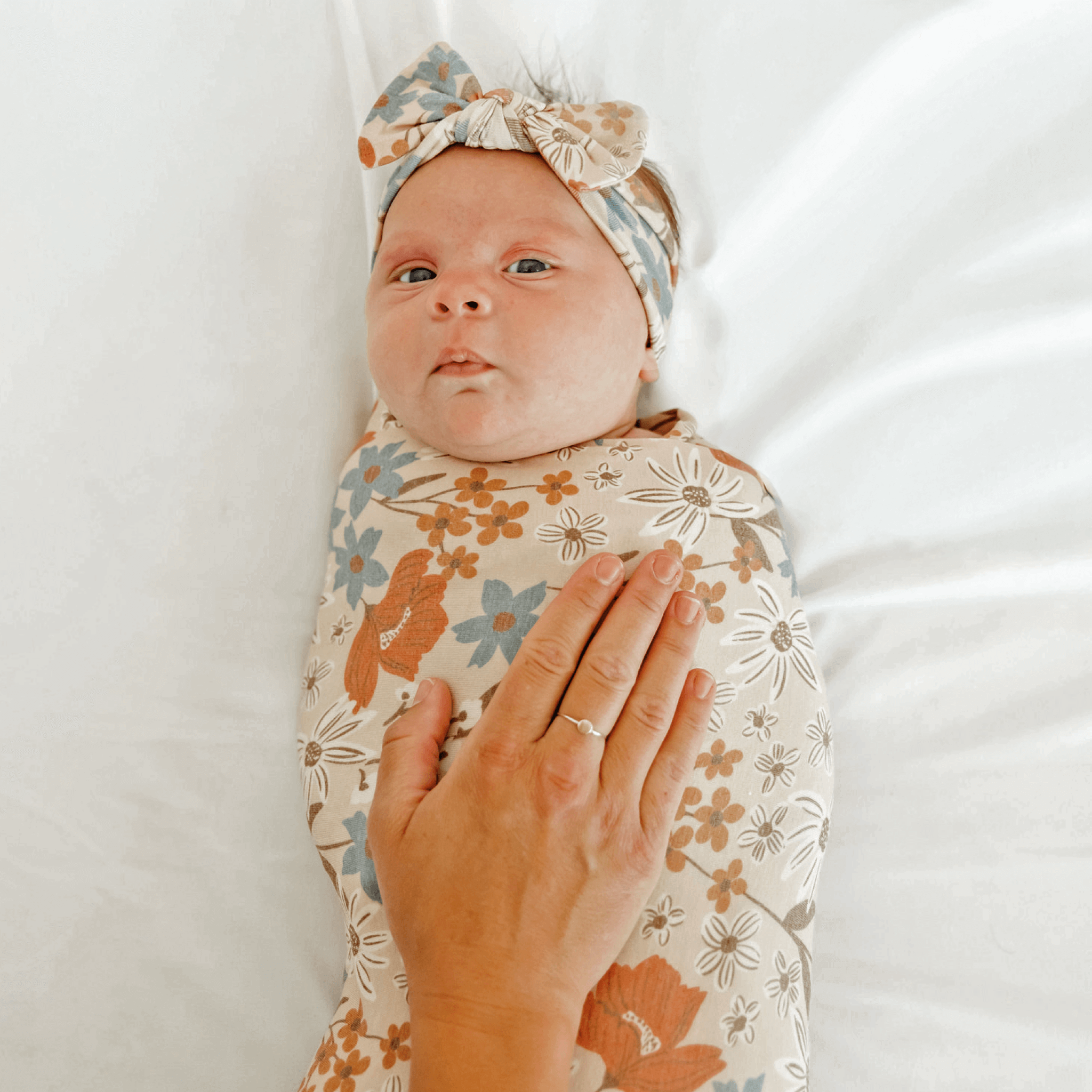 Knit Swaddle Blanket - Eden
