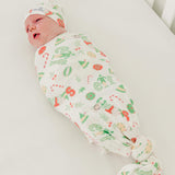 Knit Swaddle Blanket - Elf