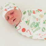 Knit Swaddle Blanket - Elf