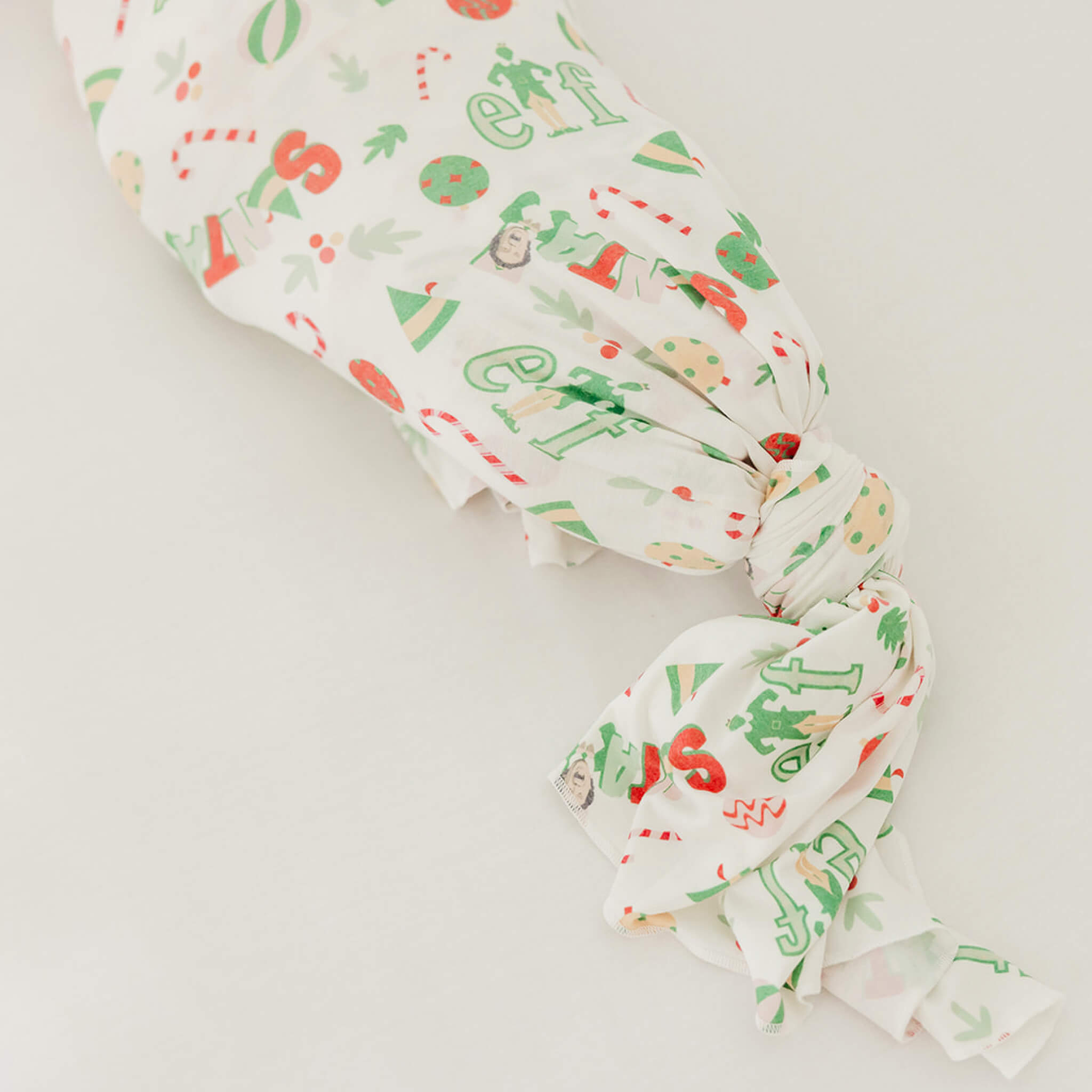 Knit Swaddle Blanket - Elf