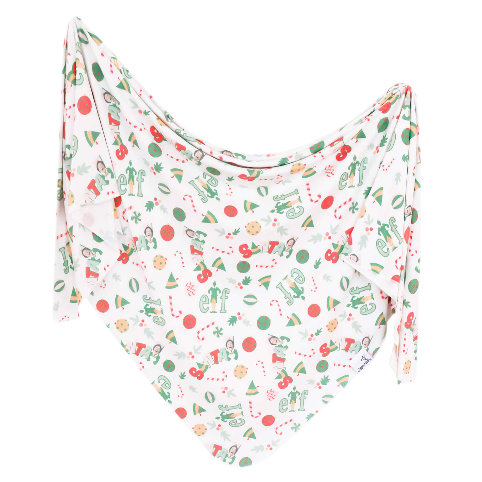 Knit Swaddle Blanket - Elf