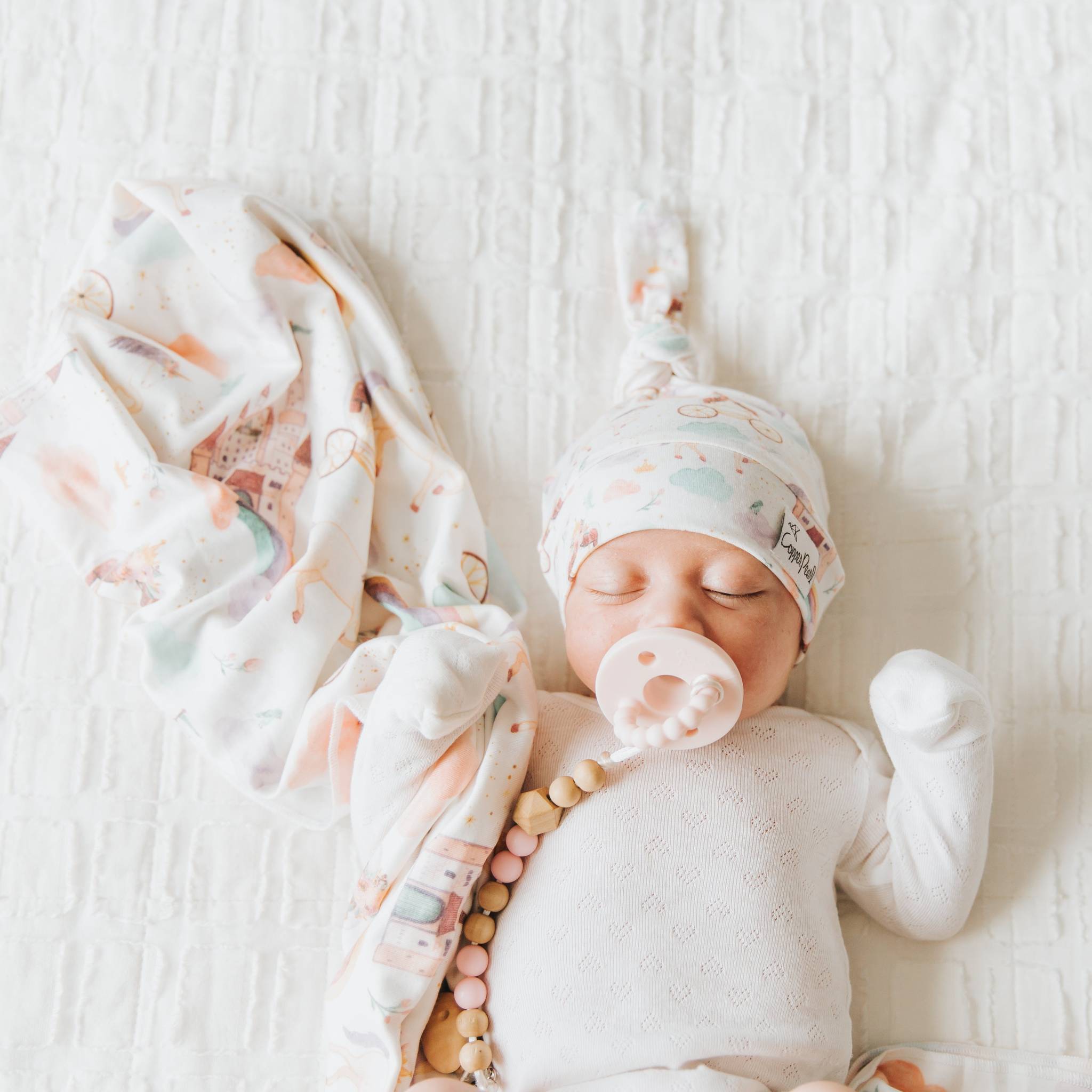 Copper pearl knit swaddle hotsell