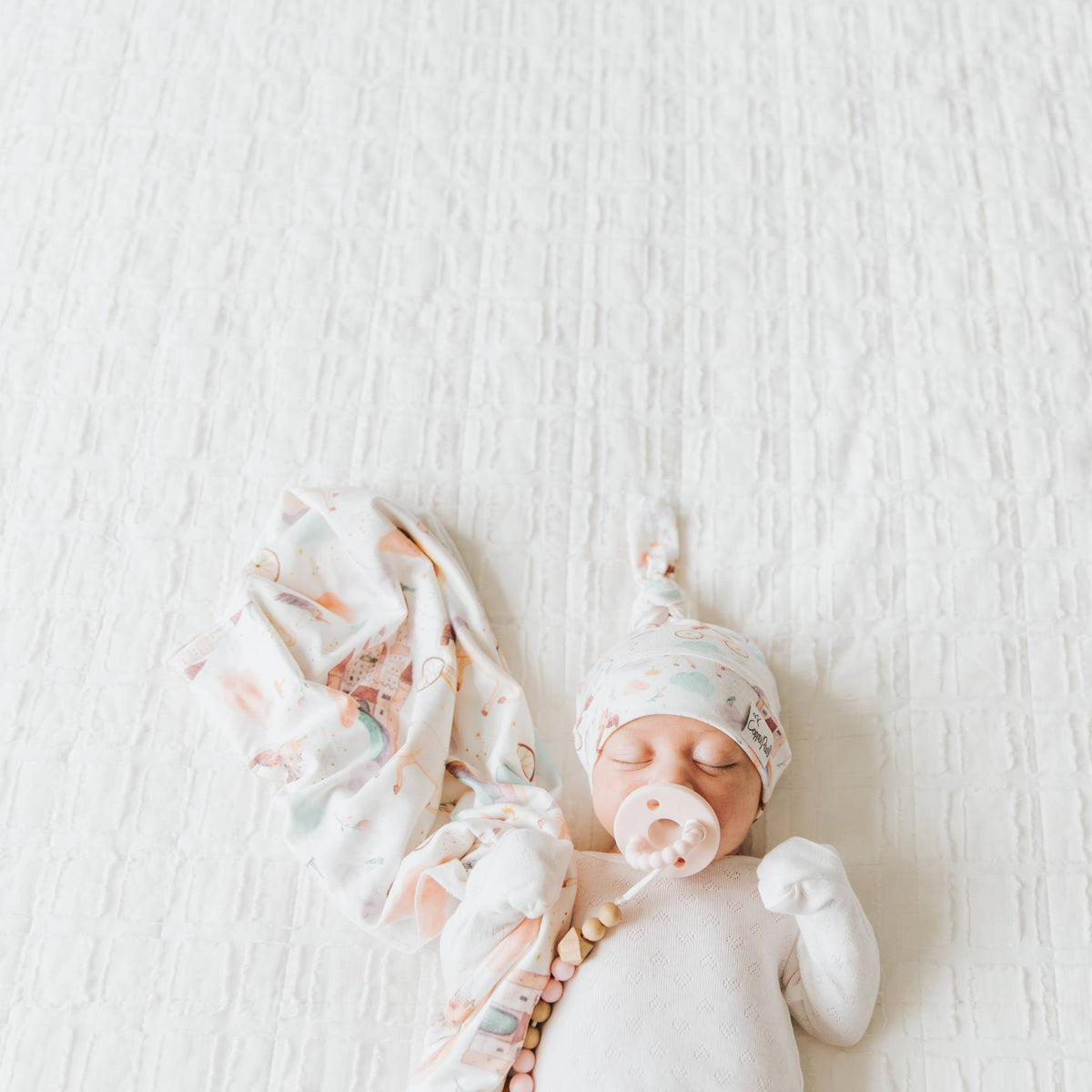 Knit Swaddle Blanket - Enchanted